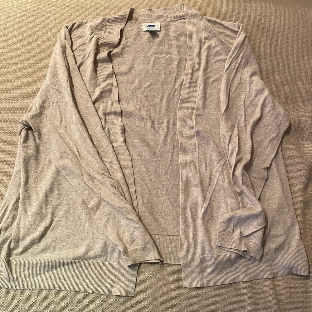 Old navy lightweight open cardigan